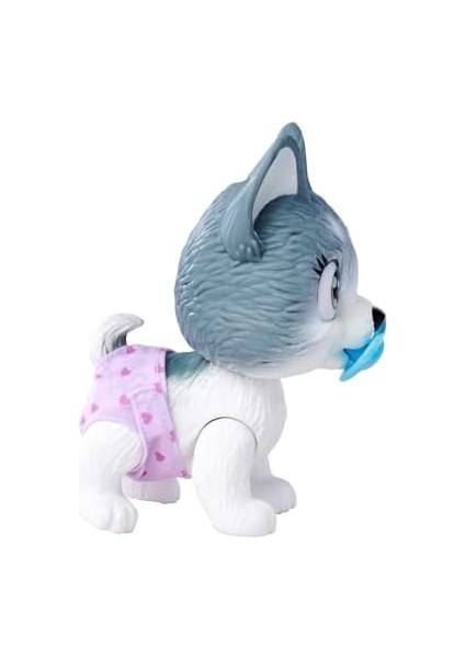 105950135, Petz Husky, Evcil Hayvan Eğlencesi, Özel Fonksiyonlu, Içme ve Altını Islatma, 3 Adet Sürpriz ile Birlikte, 15 cm fiyatları