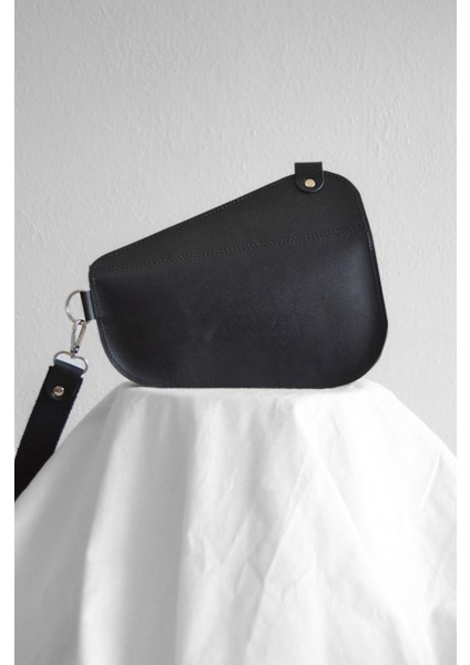 Hakiki Deri Askılı Çanta - Saddle Bag - Siyah fırsatları