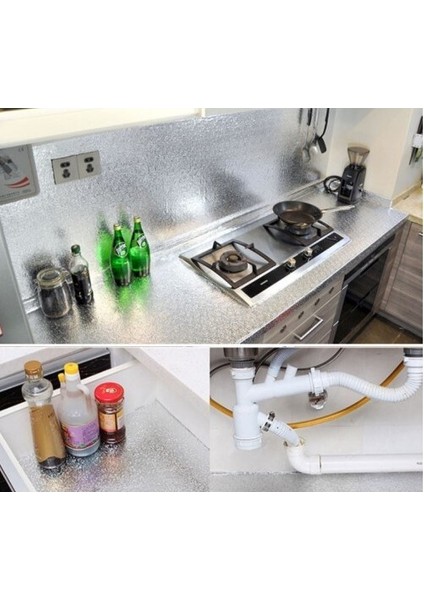 Alüminyum Folyo Yapışkanlı Mutfak Koruyucu Folyo 2 Metre fiyatları