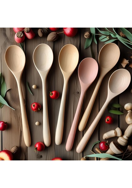 Kayın Yemek Gereçleri – Dayanıklı ve Şık 16 cm Doğal Kayın Kaşık modelleri