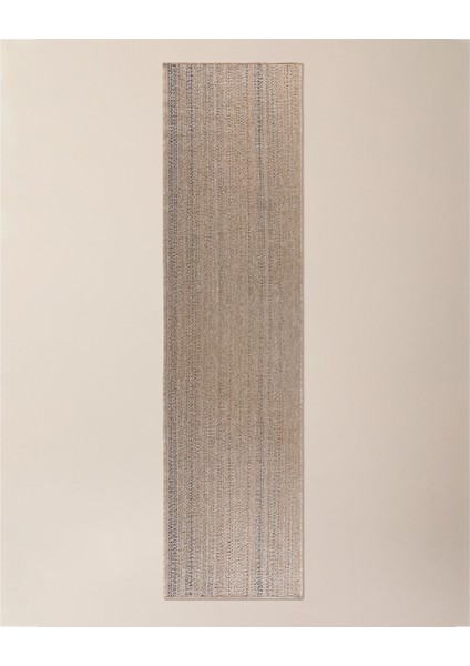 Melanee Halı - Bej/siyah - 80X300 cm