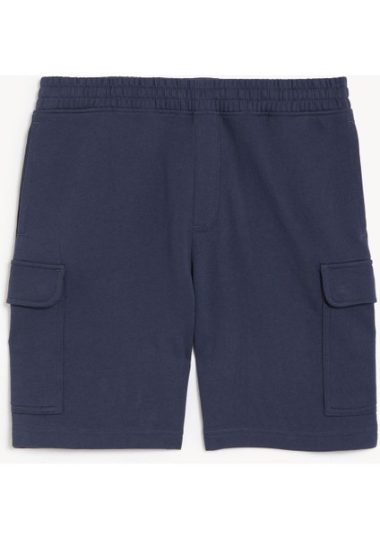 Saf Pamuklu Örme Kargo Şort indirimleri