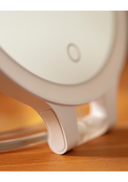 Mirin Ledli Ayna - Beyaz