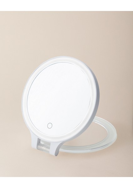 Mirin Ledli Ayna - Beyaz