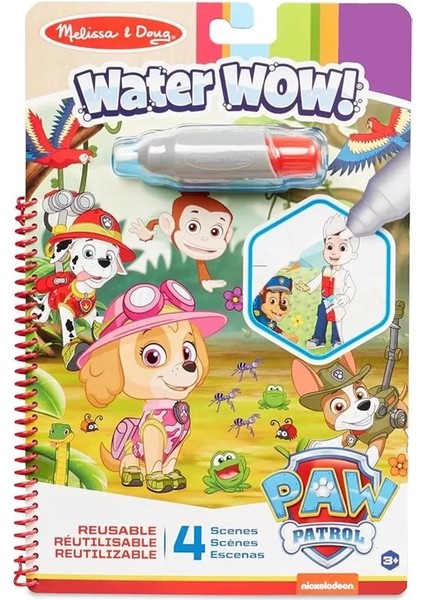 & Doug Paw Patrol Water Wow! Skye Sihirli Su ile Boyama Seyahat Aktivite Defteri