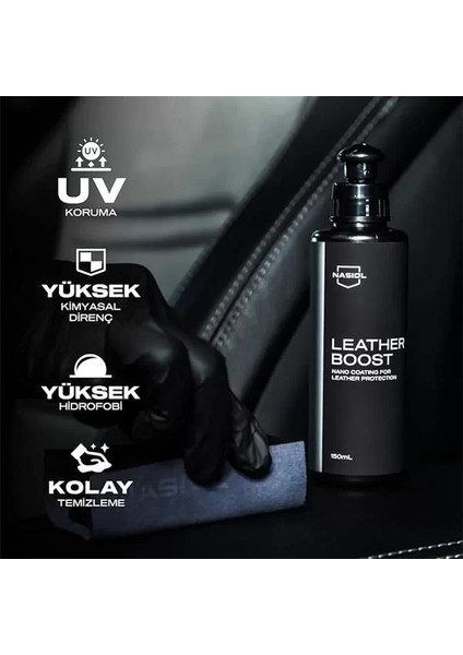 Leatherboost Araç,ev Deri Yüzeyler Için Nano KAPLAMA-150 Ml-Deri Bakımı ve Koruması fiyatları