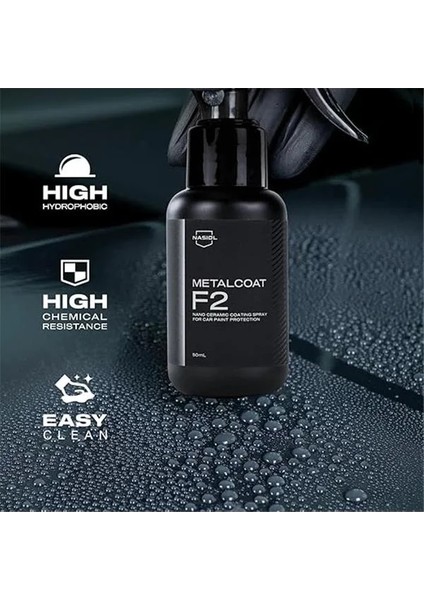 Metalcoat F2 Araç Sprey Nano Seramik Kaplama ve Boya Koruma-50 Ml-1 Yıl Etkili-Hızlı ve Kolay fiyatları