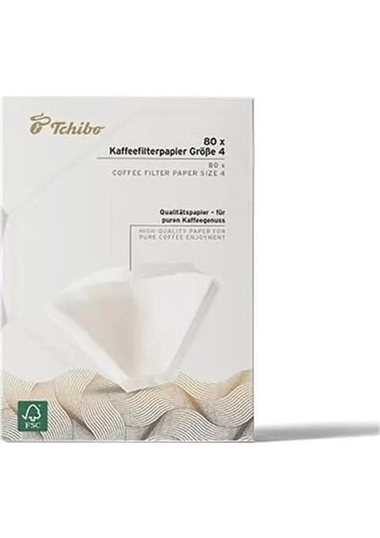 Filtre Kahve Kağıdı 80'li Büyük Boy fiyatları
