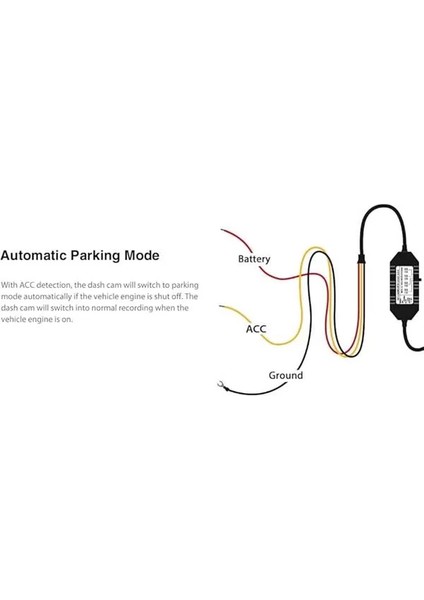 Viofo Hk4 A329, A229, T130 ve A119 Mini Type-C Park Modu Bağlantı Kiti fiyatları