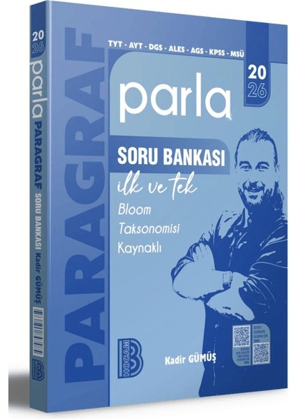 Tyt- Ayt- Dgs- Ales- Kpss- Msü Parla Paragraf Soru Bankası