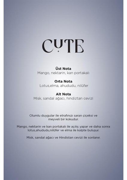 Cute 50 ml Classic Seri Micro Makine Koku Kartuşu fiyatları