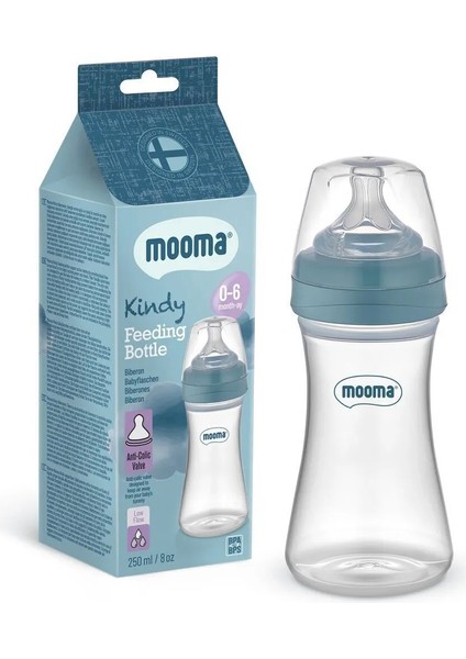 Biberon Anti Kolik Biberon 250 ml Kapaklı Biberon 0 - 6 Ay (Yavaş Akış) fırsatları