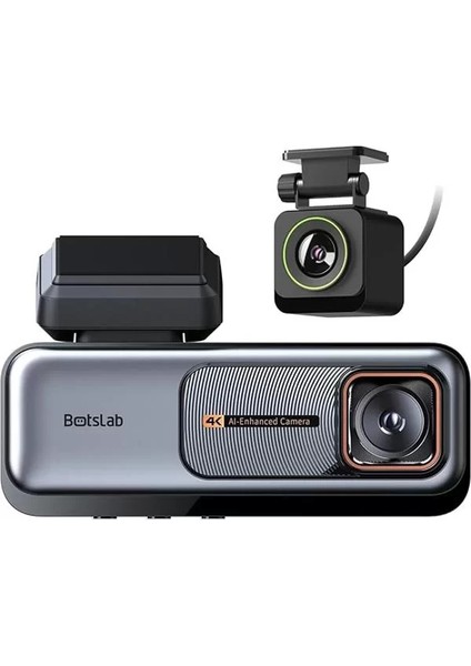 360 G980H Pro Adas Ön Kamera Gerçek 4K UHD Arka 2k Qhd 170° Geniş Açı Lens Gece Görüşü