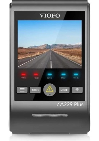 Viofo A229 Plus 2k Hdr Starvis 2 Sensörlü Wi-Fi Gps'li Araç Kamerası
