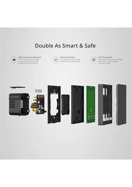 M5-3c-80 Akıllı Duvar Anahtarı 3 Kanallı fiyatları