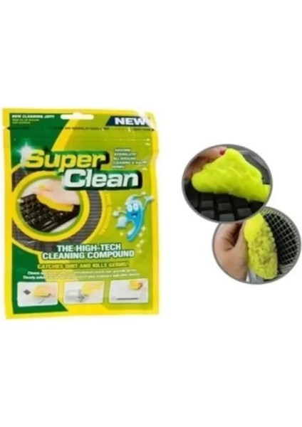 Mucize Temizlik Hamuru Super Clean Araç Içi - Klavye Dar Bölge Temizleyici Jel