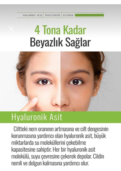 El-Yüz-Kol-Koltuk Altı-Diz-Dirsek Cilt Beyazlatıcı Krem Niacinamide Içeren Whitening Cream 50 ml fiyatları