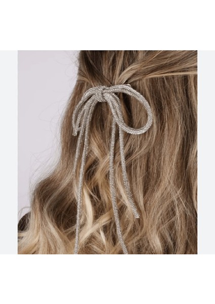 Ladybirdbujiteri Taşlı Fiyonk Otomatik Saç Tokası Seyran Tokası