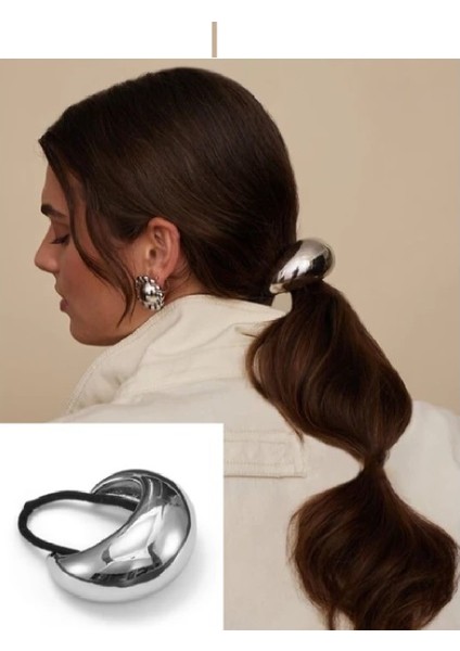 Ladybirdbujiteri Metal Pinterest Kalın Bombeli Lastikli Saç Tokası fiyatları