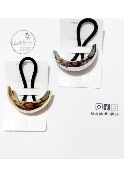 Ladybirdbujiteri Metal Pinterest Kalın Bombeli Lastikli Saç Tokası modelleri