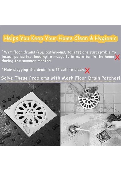 ® 20 Adet Gider Süzgeci Yapışkanlı Filtre Saç Kıl Tüy Pislik Durdurucu Lavabo Banyo Mutfak Küvet fiyatları