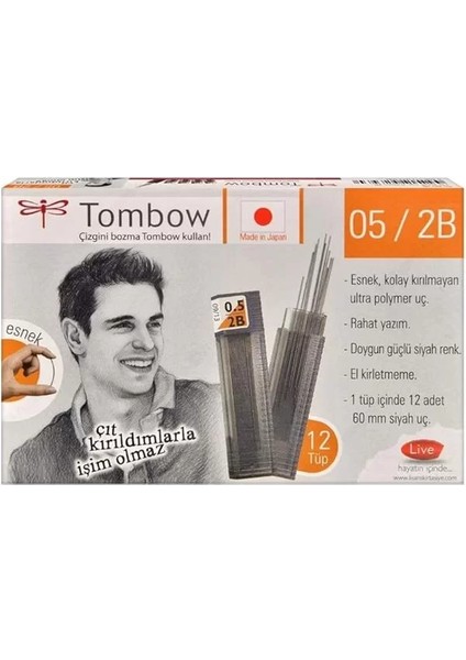 Classıc Tüp 0.5 mm 2b 12 Adet