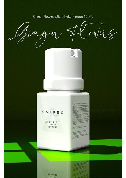 Ginger Flowers 50 ml Classic Seri Micro Makine Koku Kartuşu modelleri