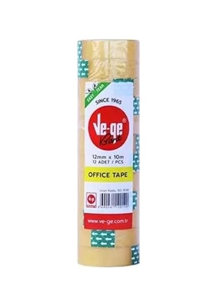 Ve-Qe Vege Bant Office Eto Tape Tower 12X10 12 Li fiyatları