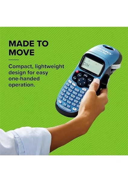 Letratag Elektronik Etiketleme Makinesi -12 Mm. Letratag Şeritlerle Uyumlu fiyatları