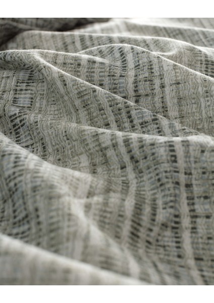 Burnel King Size %100 Pamuk Madame Coco Crep Baskılı Nevresim Takımı - Haki modelleri