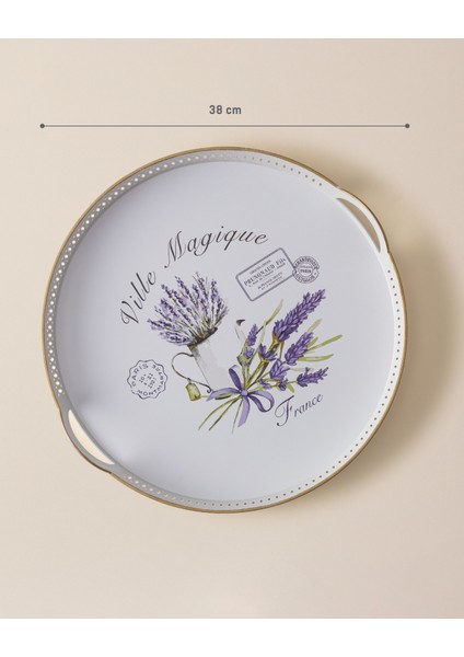 Evonna Yuvarlak Örgü Tepsi - Renkli fırsatları