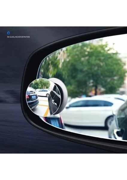 Full – Vision Kör Nokta Aynası 360 Derece Ayarlanabilir Çerçevesiz Gerçek Cam Ultra Ince 2 Adet fiyatları