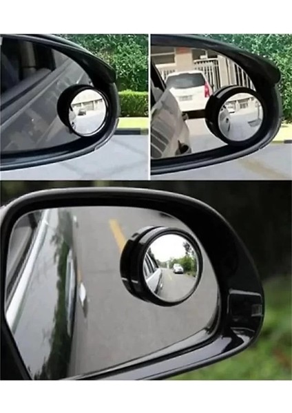 Kör Nokta Aynası Park Etme Aynası Yuvarlak 2 Adet