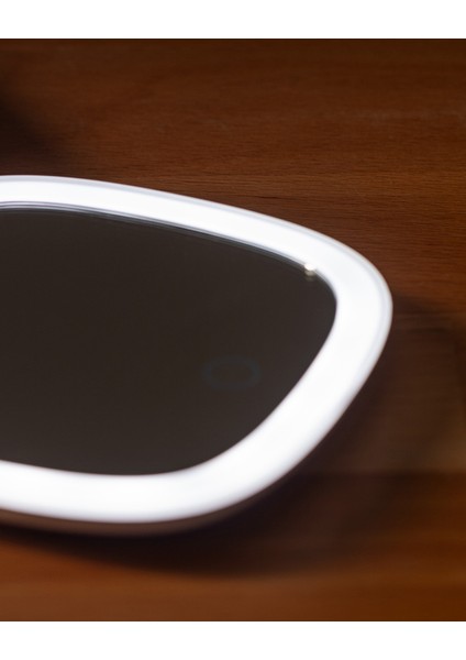 Petit Ledli Ayna - Beyaz