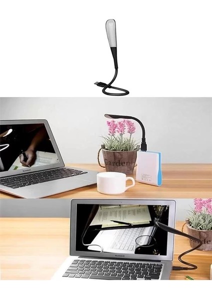3 Mod Seviyeli Dokunmatik USB LED Masa Çalışma Kitap Okuma Lambası Pc Gece Lambası Beyaz 14