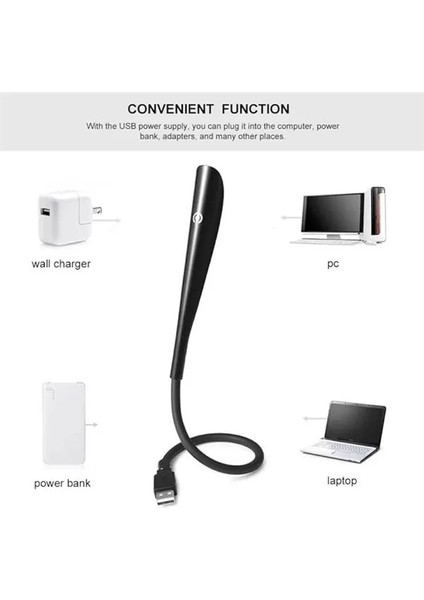3 Mod Seviyeli Dokunmatik USB LED Masa Çalışma Kitap Okuma Lambası Pc Gece Lambası Beyaz 14 fiyatları