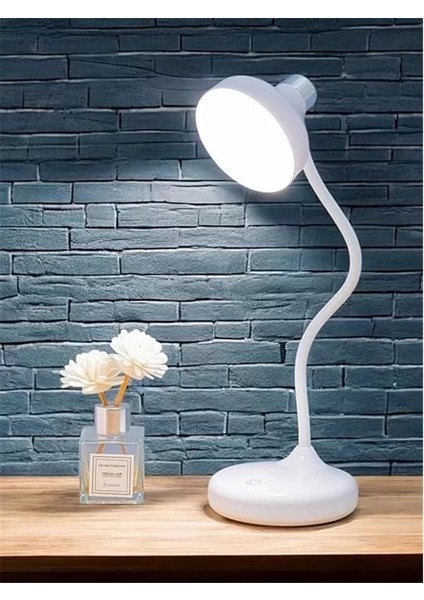 36CM Modern Masa Lambası Felexible Boyun Tasarımı Oturma Odası Başucu Lambası Restoran Bar
