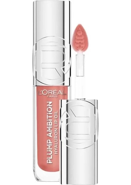 Plump Ambition Hyaluron Lip Oil Besleyici ve Nemlendirici Dudak Parlatıcısı - 601