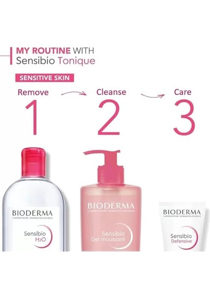 Sensibio Foaming Gel Hassas ve Normal Ciltler Nemlendirici Etkili Durulanan Micellar fiyatları