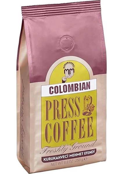 Colombian Press Coffee Folyo 250 gr