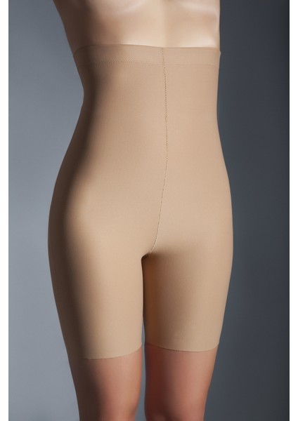 Golshan Girdle Extra Hight Waist Short Corset, Iz Yapmayan Görünmez Ekstra Yüksek Bel Uzun Paçalı Ten Korse fırsatları