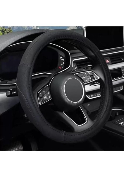 MC1003N Premium Suni Deri Direksiyon Kılıfı Si̇yah fiyatları