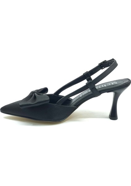 Mehtap Kurdela Detaylı Arkası Açık Stiletto Kadın Topuklu Ayakkabı fırsatları