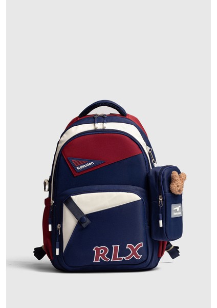 RLX-1510 Unisex Okul Sırt Çantası Öğrenci Günlük Seyahat Tatil Spor Yürüyüş Seyahat Gezi Kamp Günlük