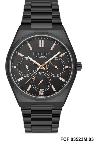 FER.03523M.03 Çelik Kordon Erkek Kol Saati