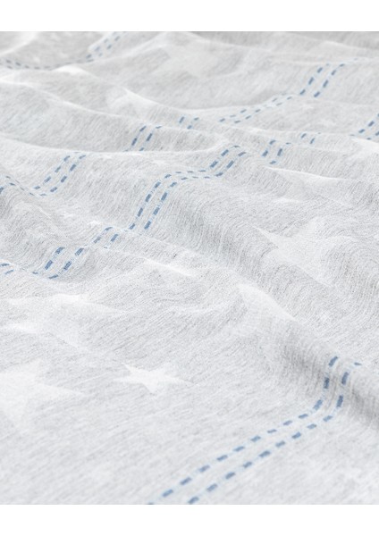 Bayeux Çift Kişilik Jakarlı Nevresim Takımı - Gri