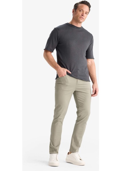 Slim Fit Dar Kesim Dar Paça PANTOLON B2089AX25AU fiyatları