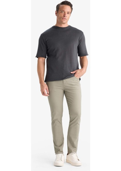 Slim Fit Dar Kesim Dar Paça PANTOLON B2089AX25AU fırsatları