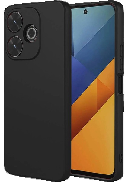 Xiaomi Redmi 13 4g Kılıf Nano Içi Kadife Silikon - Siyah fiyatları