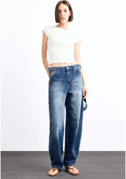 Baggy Fit Jean Pantolon G0465AX25SM modelleri
